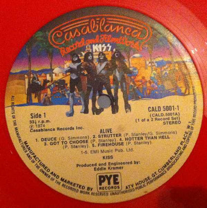 Kiss : Alive! (2xLP, Album, RE, Gat)