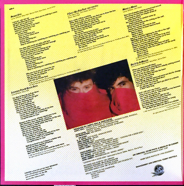 Daryl Hall, John Oates* : Private Eyes (LP, Album, Ltd, Num, RE, RM, 180)