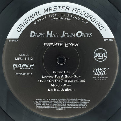 Daryl Hall, John Oates* : Private Eyes (LP, Album, Ltd, Num, RE, RM, 180)