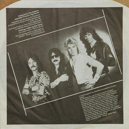 Sinner : Touch Of Sin (LP, Album, Sil)