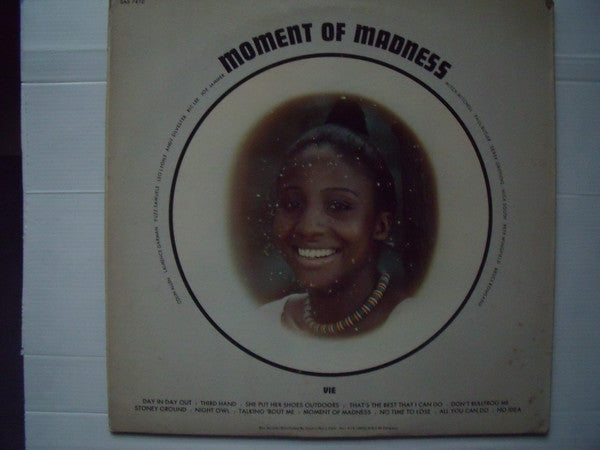 Mike Vernon : Moment Of Madness (LP, Album, Promo, Gat)
