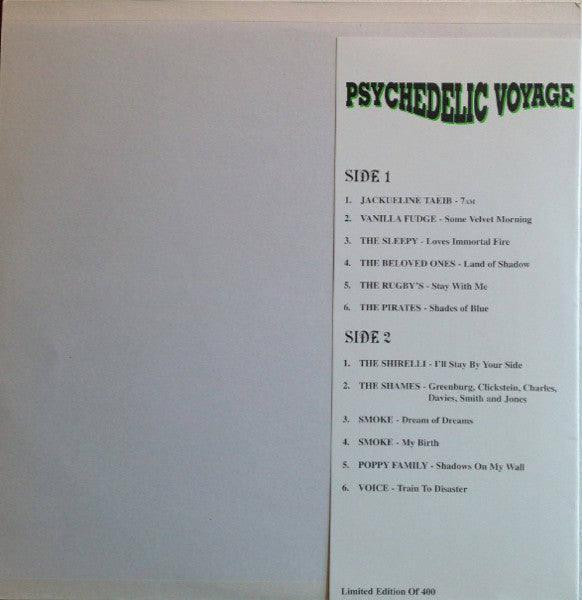 Various : Psychedelic Voyage (LP, Comp, Ltd, Unofficial, W/Lbl)