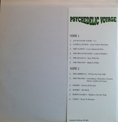Various : Psychedelic Voyage (LP, Comp, Ltd, Unofficial, W/Lbl)