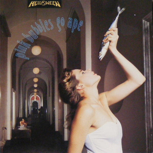 Helloween : Pink Bubbles Go Ape (LP, Album, Gat)