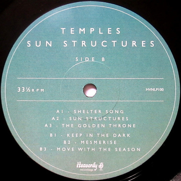 Temples (4) : Sun Structures (2xLP, Album, Tri)