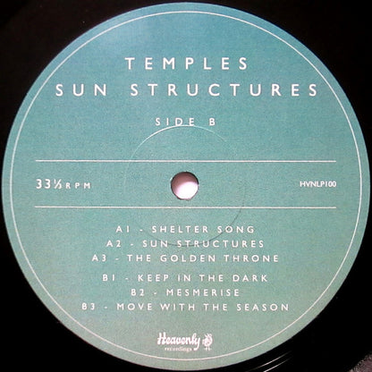 Temples (4) : Sun Structures (2xLP, Album, Tri)