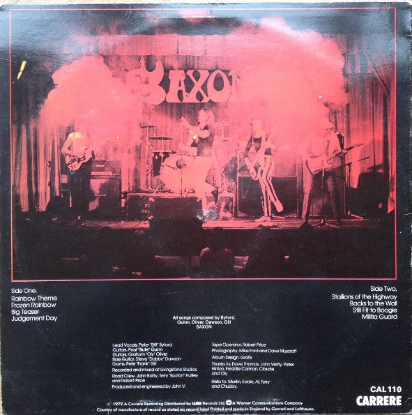 Saxon : Saxon (LP, Album)