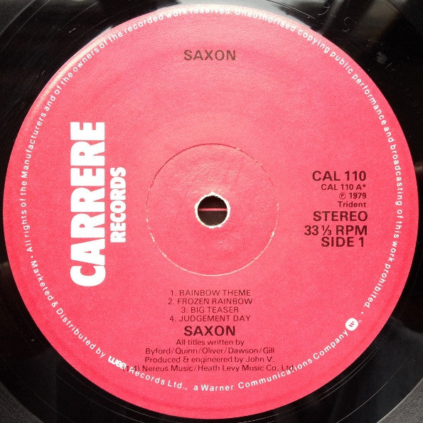 Saxon : Saxon (LP, Album)