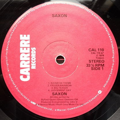 Saxon : Saxon (LP, Album)