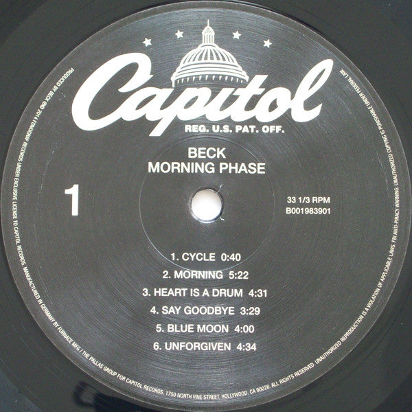 Beck : Morning Phase (LP, Album, 180)