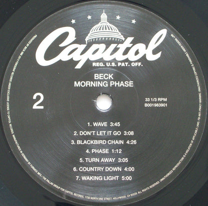 Beck : Morning Phase (LP, Album, 180)