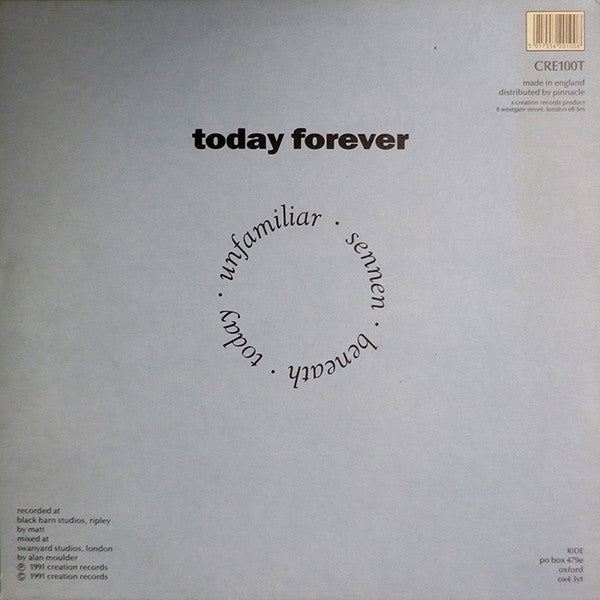 Ride : Today Forever (12", EP)