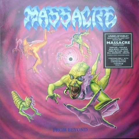 Massacre : From Beyond (LP + 7", S/Sided + Album, Ltd)