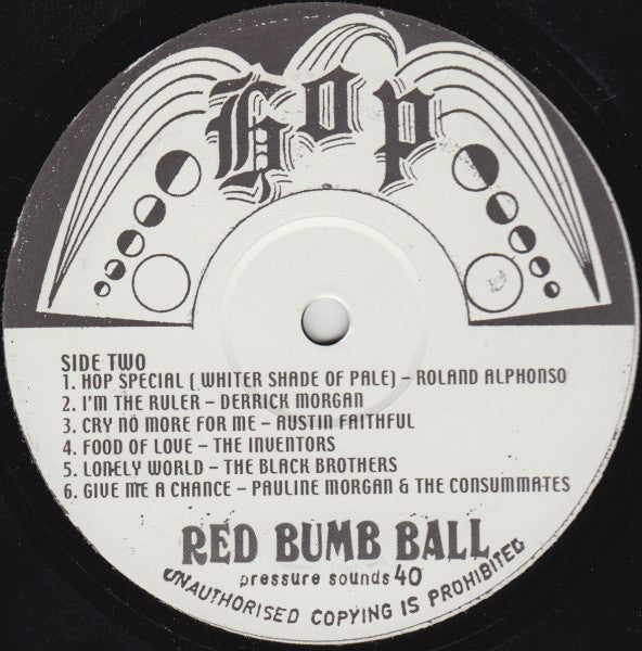 Various : Red Bumb Ball - Rare And Unreleased Rocksteady 1966 - 1968 (2xLP, Comp)