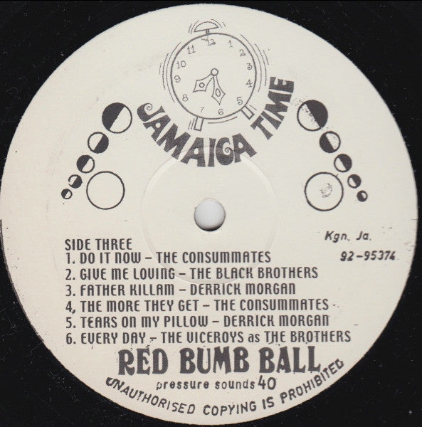 Various : Red Bumb Ball - Rare And Unreleased Rocksteady 1966 - 1968 (2xLP, Comp)