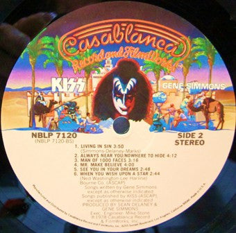 Kiss, Gene Simmons : Gene Simmons (LP, Album)