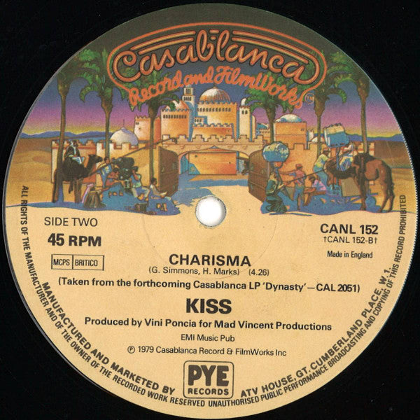 Kiss : I Was Made For Lovin' You (12", Single)