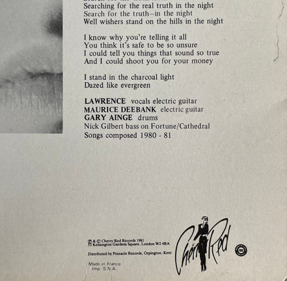 Felt : Crumbling The Antiseptic Beauty (LP, Album, RP)