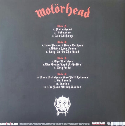 Motörhead : Motörhead (2xLP, Album, Ltd, RE, Whi)