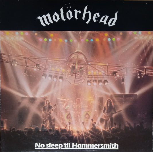Motörhead : No Sleep 'til Hammersmith (LP, Album, 'Li)