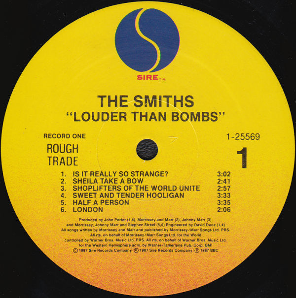 The Smiths : Louder Than Bombs (2xLP, Comp, All)