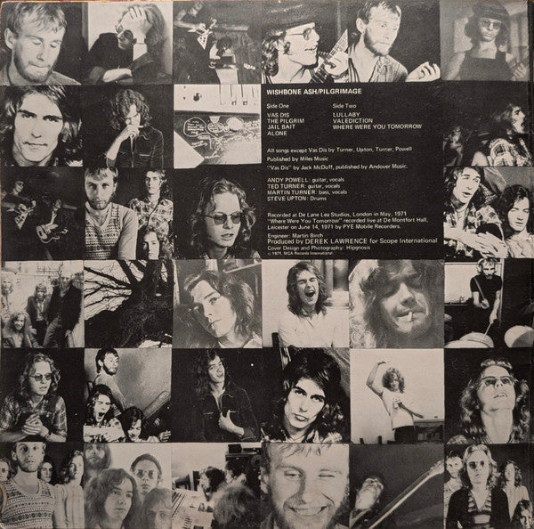 Wishbone Ash : Pilgrimage (LP, Album, Gat)