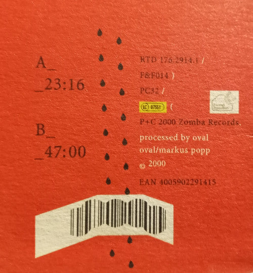 Oval : Ovalprocess (LP, Album + 7")