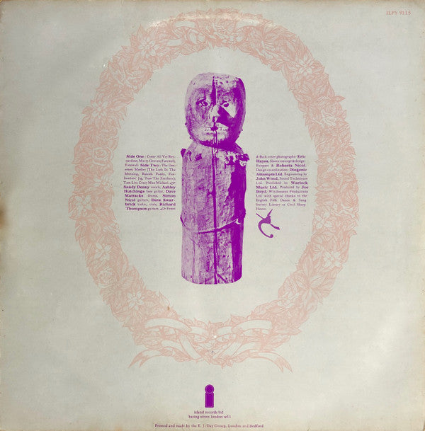 Fairport Convention : Liege & Lief (LP, Album, RP, Pin)