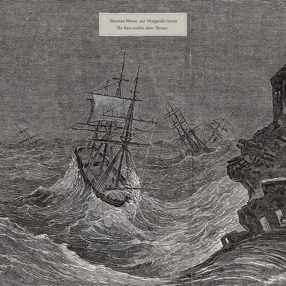 Thurston Moore And Margarida Garcia : The Rust Within Their Throats (LP, Ltd)