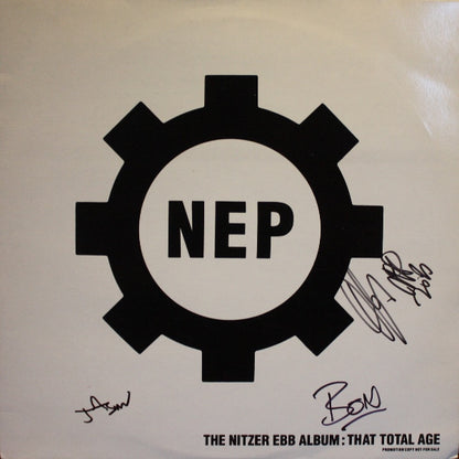 Nitzer Ebb : That Total Age  (2x12", Album, Promo)