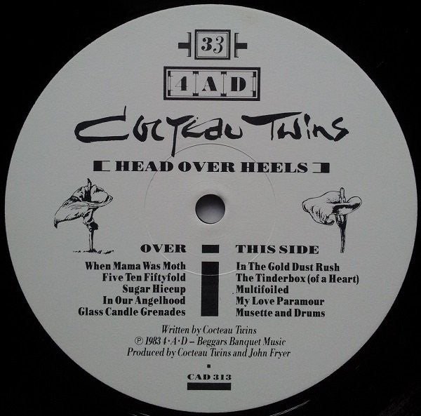 Cocteau Twins : Head Over Heels (LP, Album)