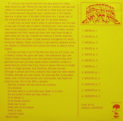 Loren Mazzacane Connors & Christina Carter : Meditations On The Ascension Of Blind Joe Death Vol. One (LP)