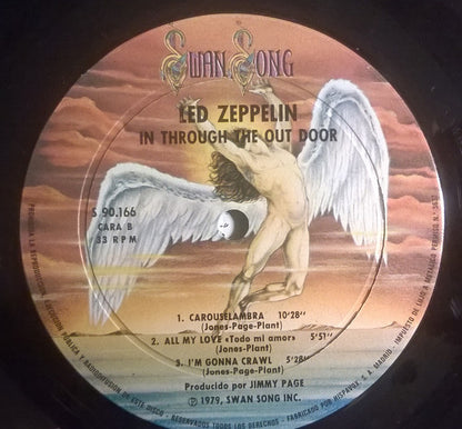 Led Zeppelin : In Through The Out Door (LP, Album, "F")