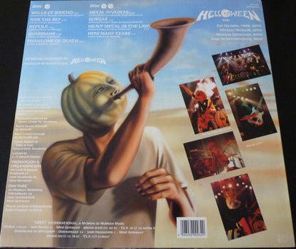Helloween : Walls Of Jericho (LP, Album, RE)