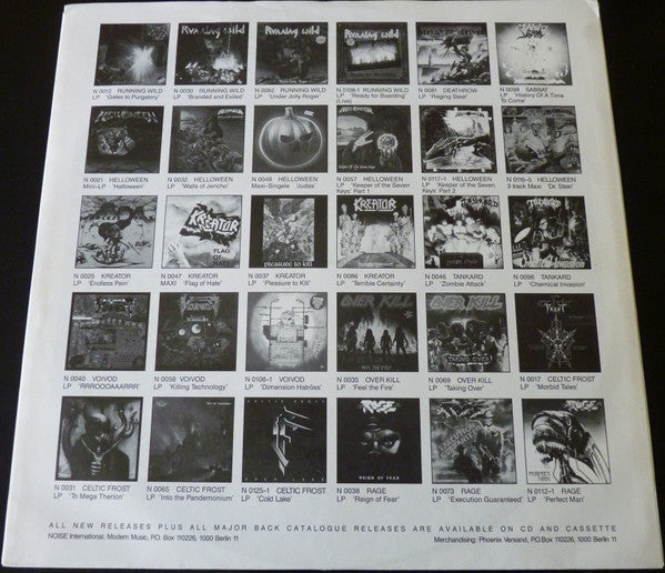 Helloween : Walls Of Jericho (LP, Album, RE)