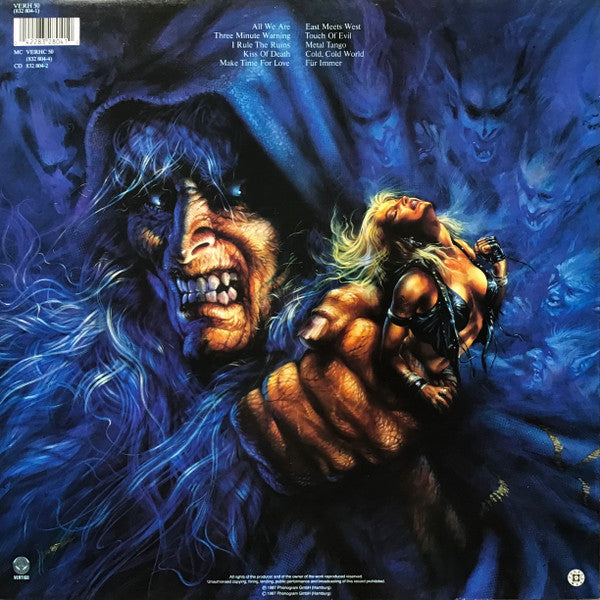 Warlock (2) : Triumph And Agony (LP, Album)