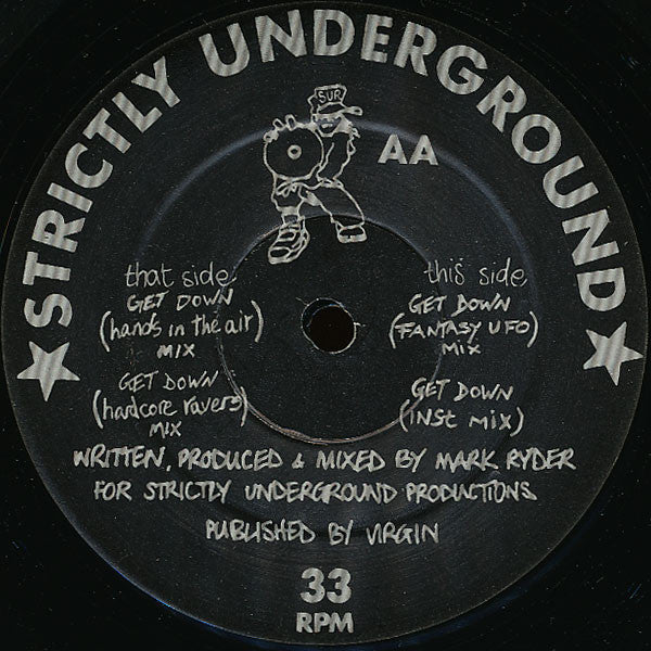 M♦D♦Emm* : Get Down (12", EP)