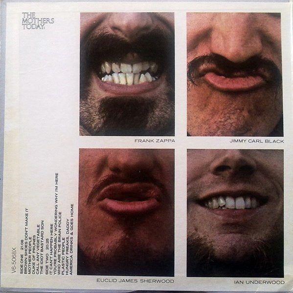 The Mothers Of Invention* : Mothermania (The Best Of The Mothers) (LP, Comp)