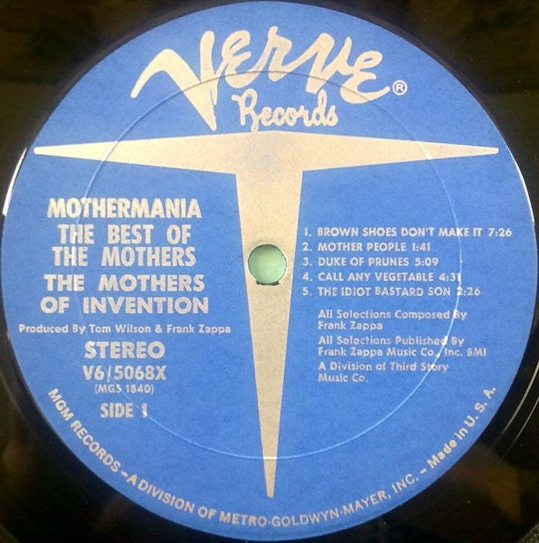 The Mothers Of Invention* : Mothermania (The Best Of The Mothers) (LP, Comp)