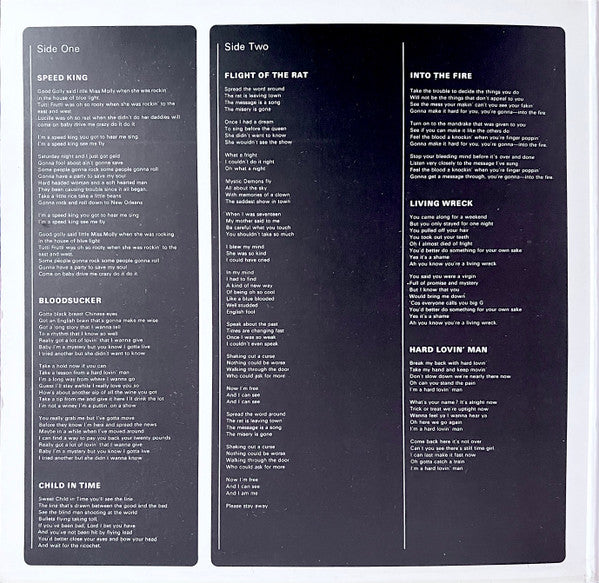 Deep Purple : Deep Purple In Rock (LP, Album, RE, Gat)
