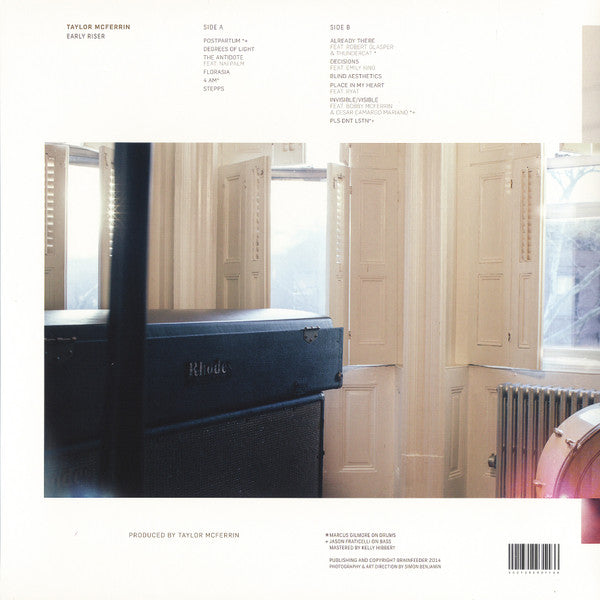 Taylor McFerrin : Early Riser (LP, Album)