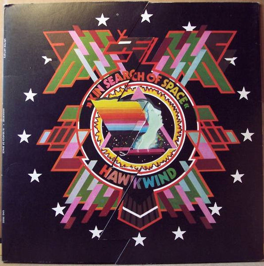 Hawkwind : X In Search Of Space (LP, Album, Gim)