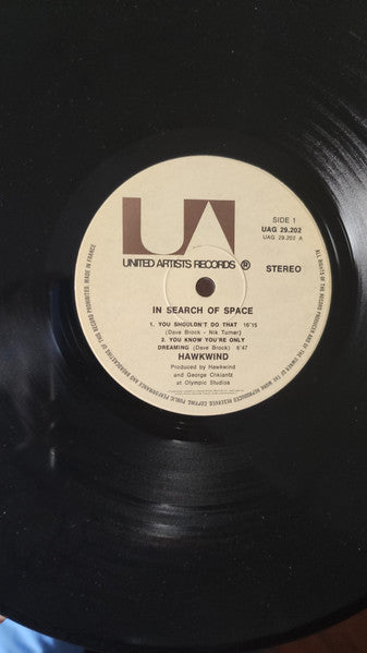 Hawkwind : X In Search Of Space (LP, Album, Gim)