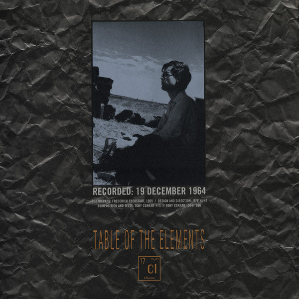 Tony Conrad : Four Violins (1964) (LP)