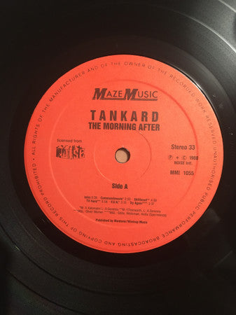 Tankard : The Morning After (LP, Album)