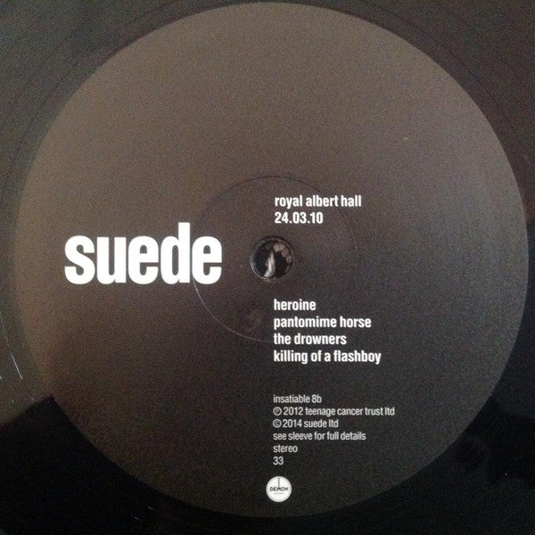 Suede : Royal Albert Hall, 24 March 2010 (3xLP, Album, 180)