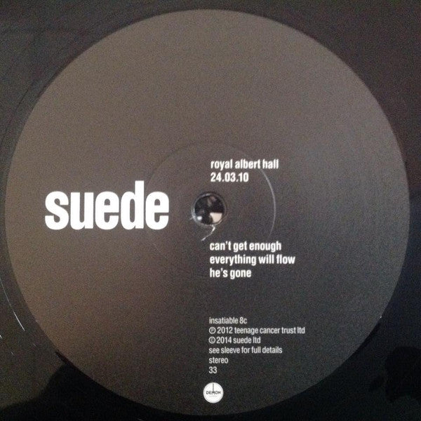 Suede : Royal Albert Hall, 24 March 2010 (3xLP, Album, 180)