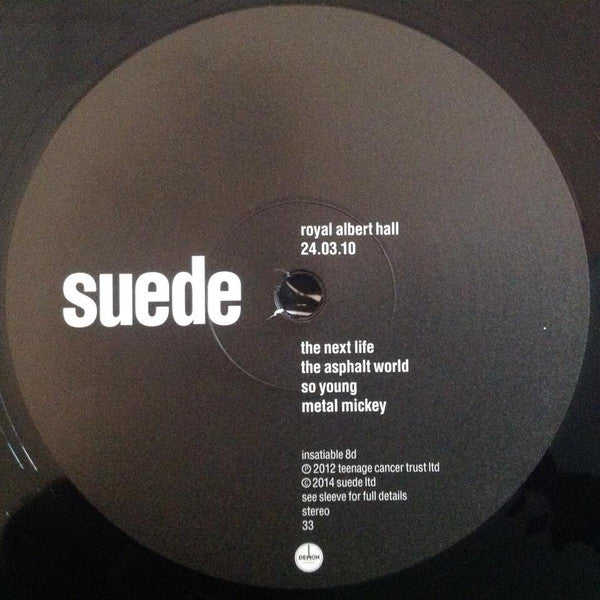 Suede : Royal Albert Hall, 24 March 2010 (3xLP, Album, 180)