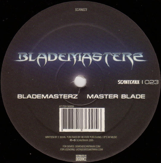 Blademasterz : Masterblade (12", S/Sided, Etch)