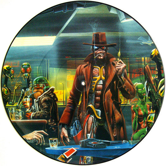 Iron Maiden : Stranger In A Strange Land (12", Single, Ltd, Pic)